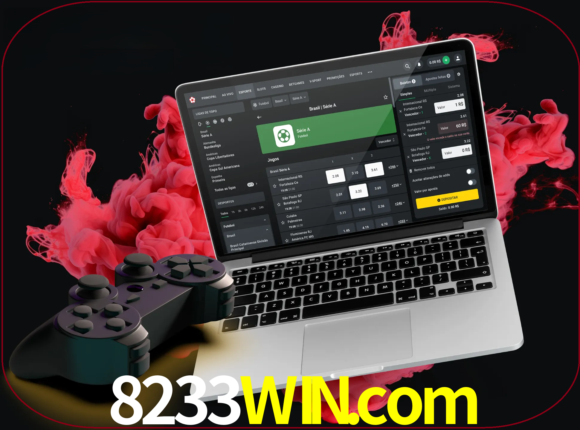 Visite a secção especial de jogos de vídeo em 8233win para descobrir em que jogos pode apostar e ganhar muito dinheiro.